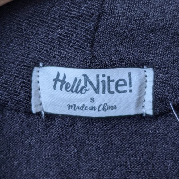 NWT / HELLO NITE! / BLACK SCOOP NECK TANK TOP / SMALL - Picture 8 of 13